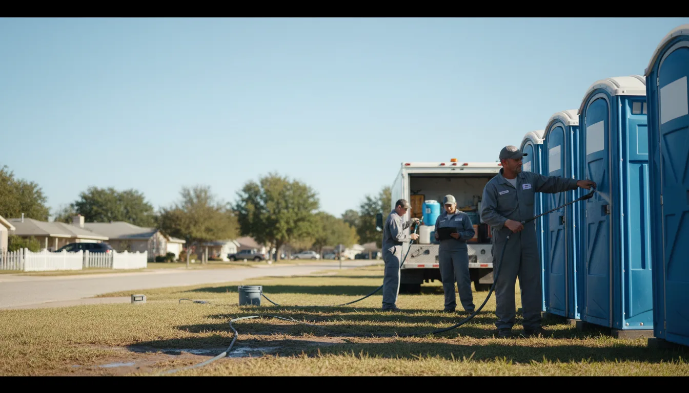 Long-Term Portable Toilet Rental in Mccordsville, IN near me